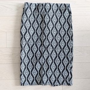 Zara printed midi skirt